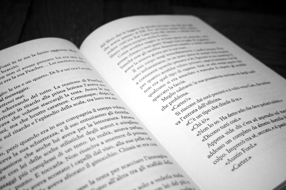 Open book history written