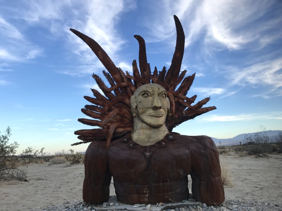Statue travel borrego springs