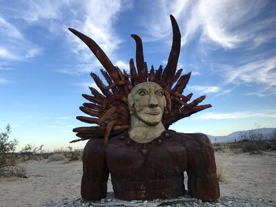 Statue travel borrego springs