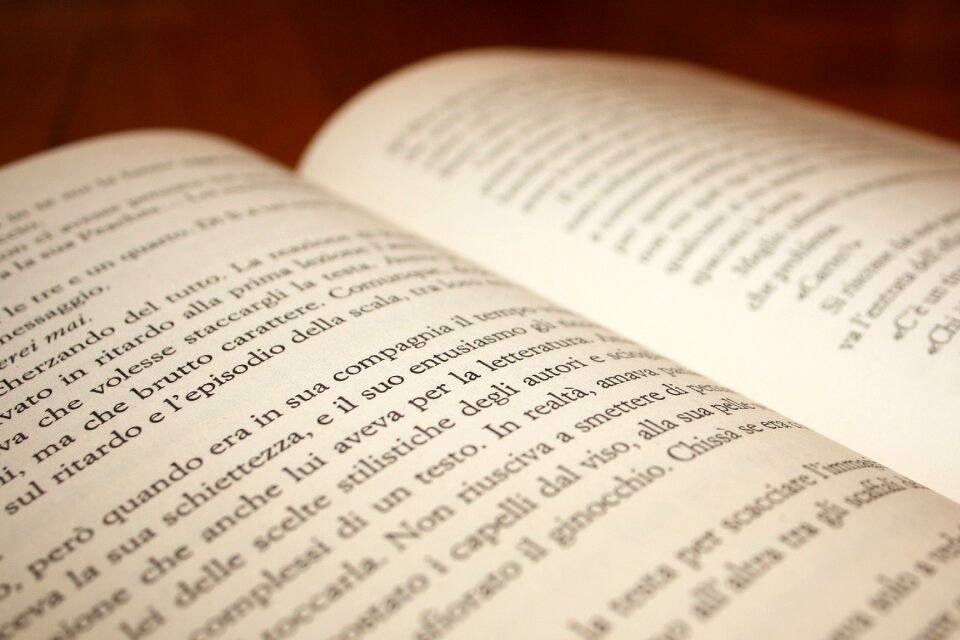 Open book history written