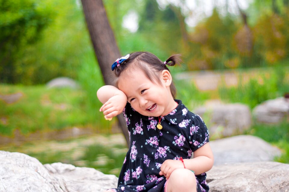 Asia outdoor portrait