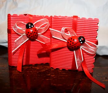 Favor paper red candy confetti