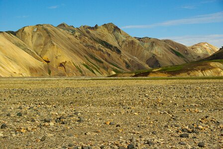 Landmannalaugar volcanism mountain photo