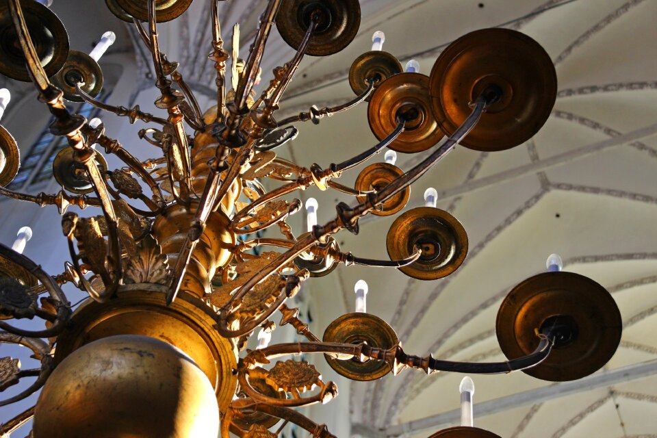 Church ceiling vault lamp