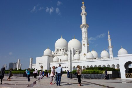 Uae sheikh zayid mosque islam photo