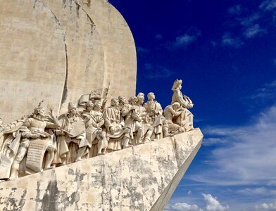 Belem monument to the discoveries vasco da gama