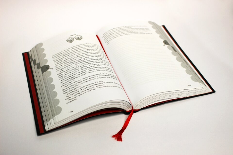 Reading packaging book cover