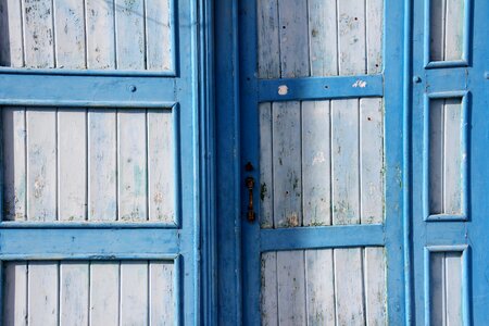 Front door goal wooden gate photo