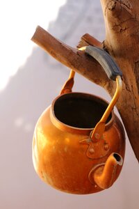 Teapot vessel henkel