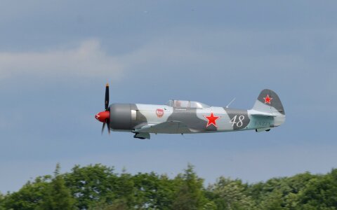 Yak-3u world war ii airshow