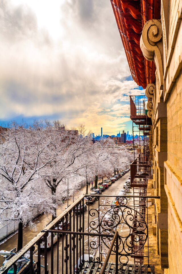 Nyc winter urban