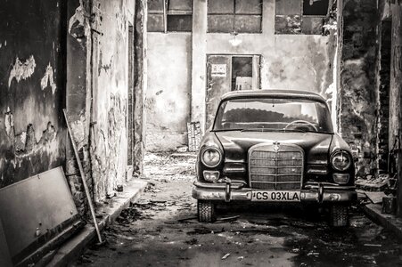 Vintage retro vehicle