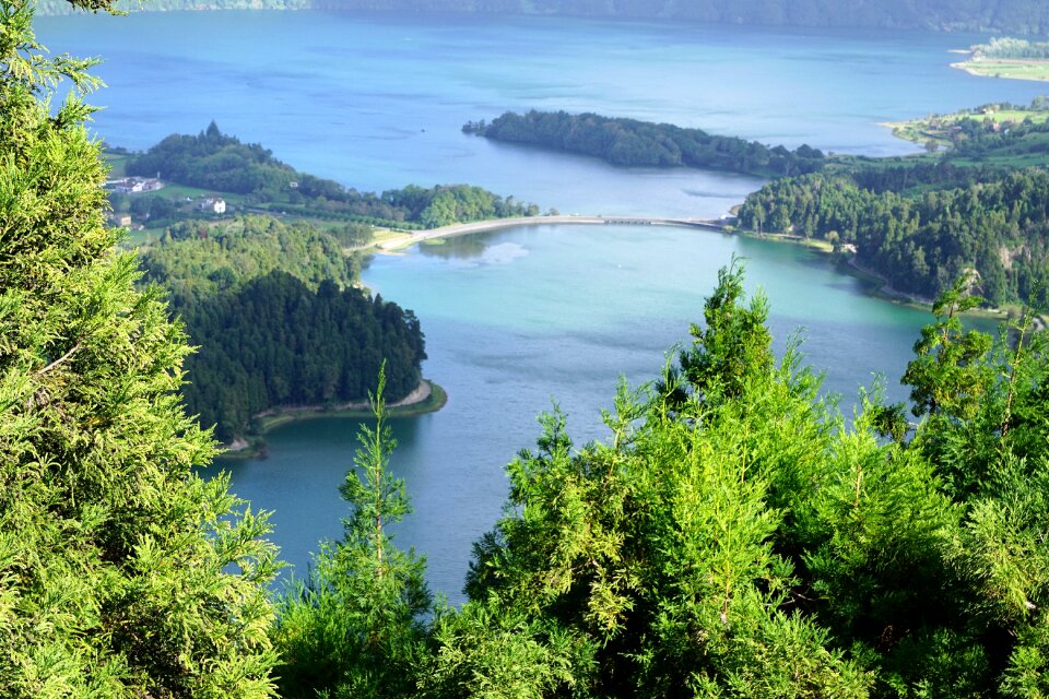 Azores nature lake