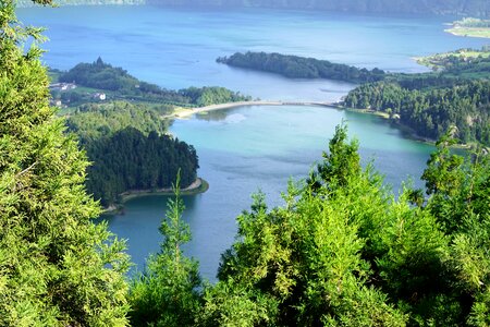 Azores nature lake
