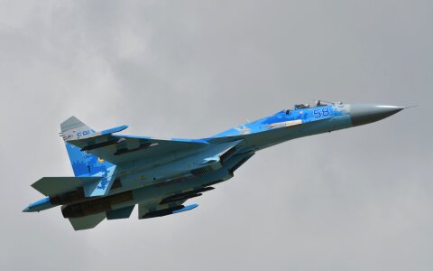 Flanker airshow military photo