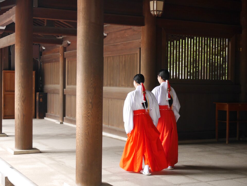 Ise jingu shrine solemnity priestess