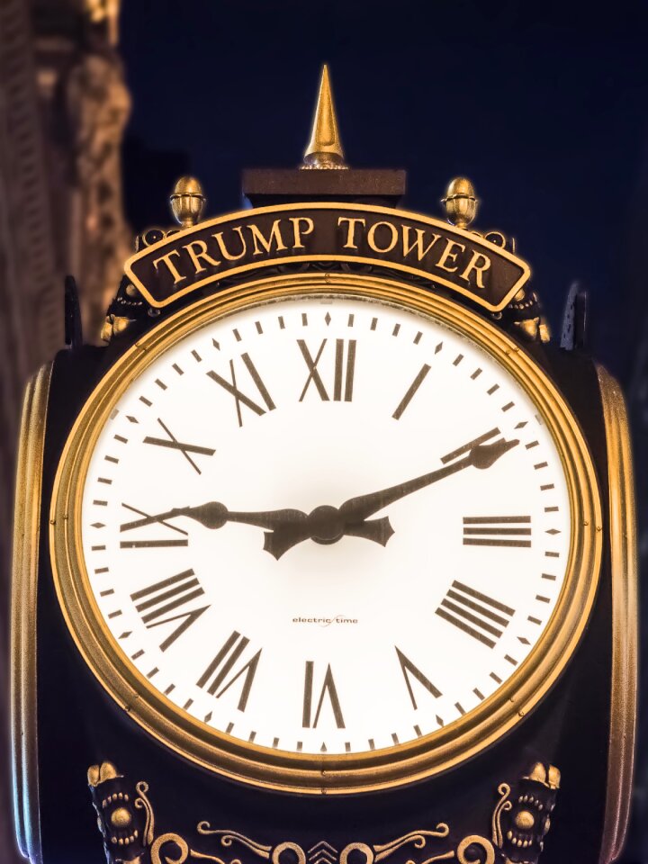 New york manhattan hour trump hour