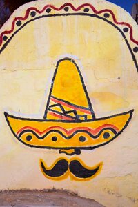 Mexican coloring yellow