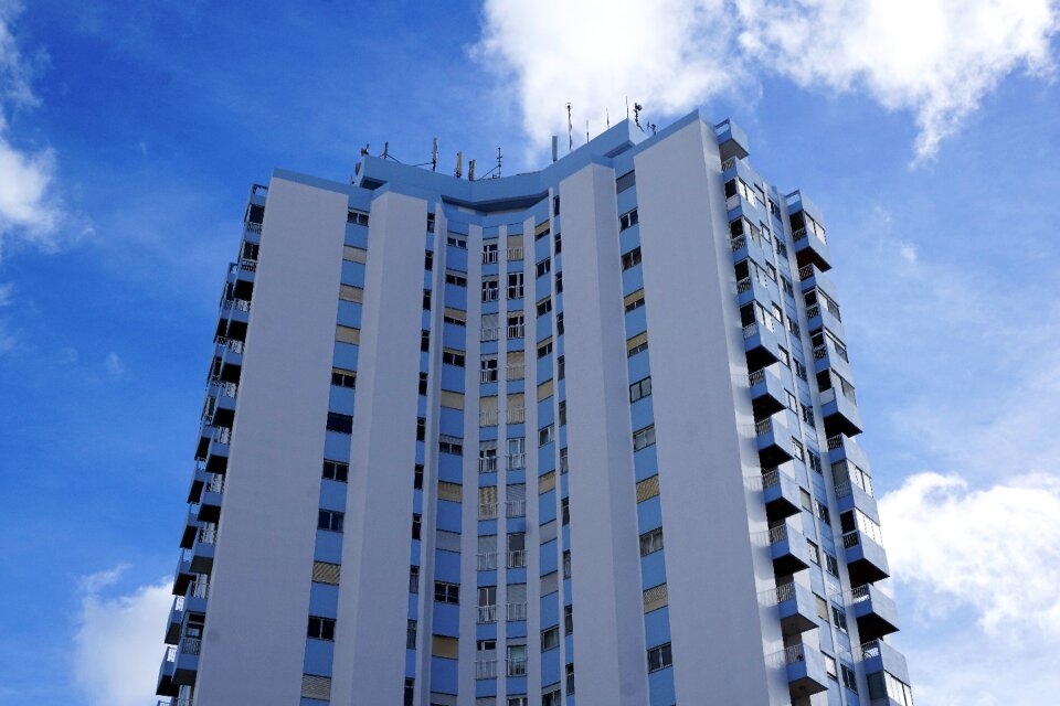 Architecture building ponta delgada