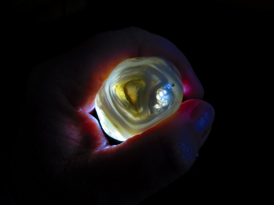Gem agate semi precious stone