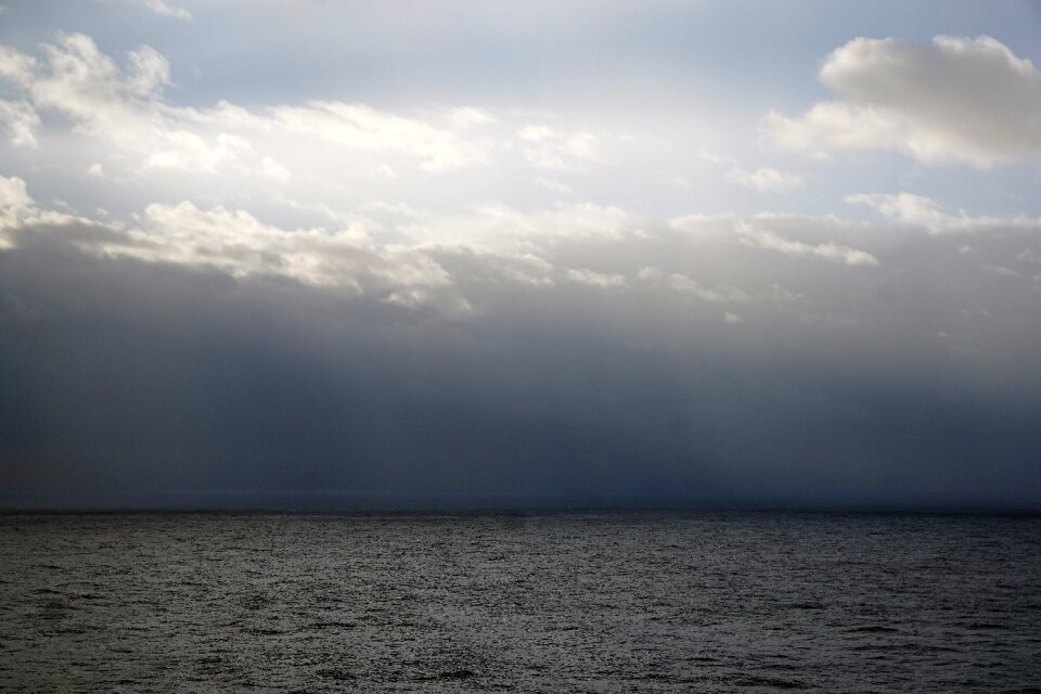 Lake water blue