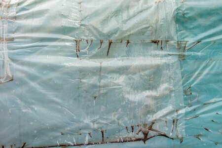 Distress plastic weathered
