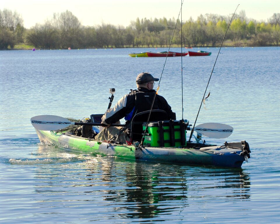 Kayaking nature leisure