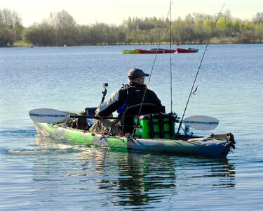 Kayaking nature leisure