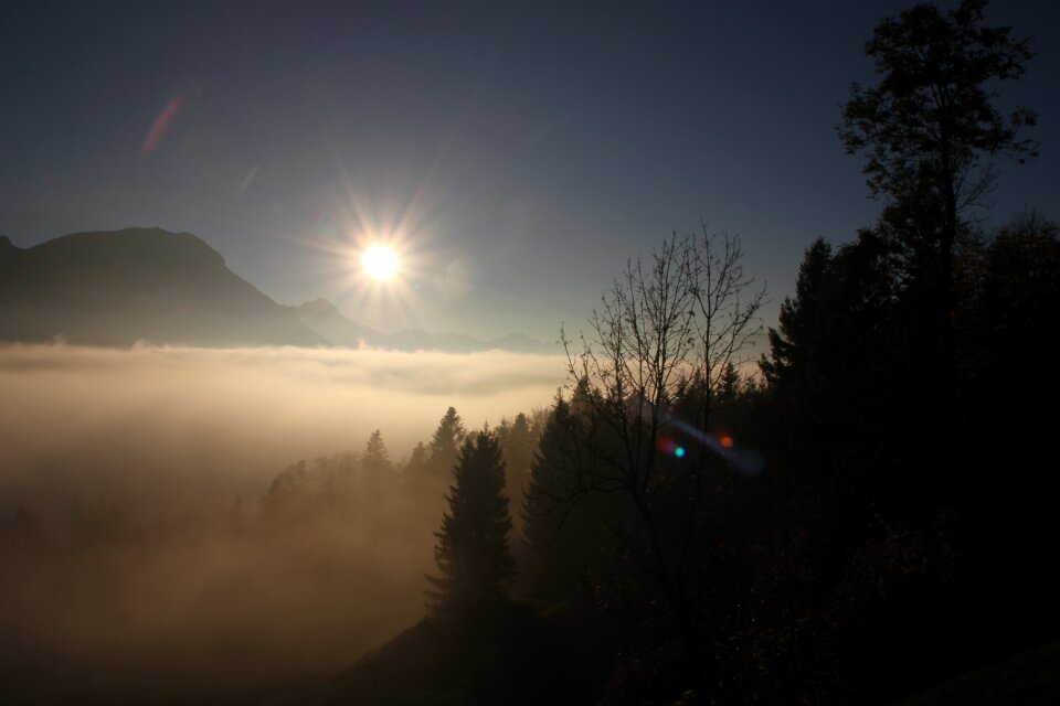 Rest clouds fog