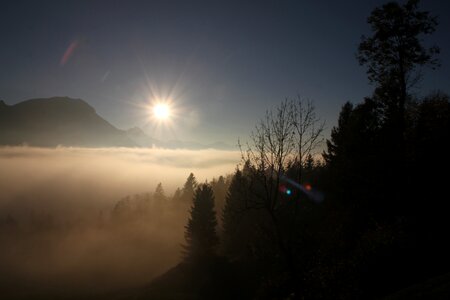 Rest clouds fog