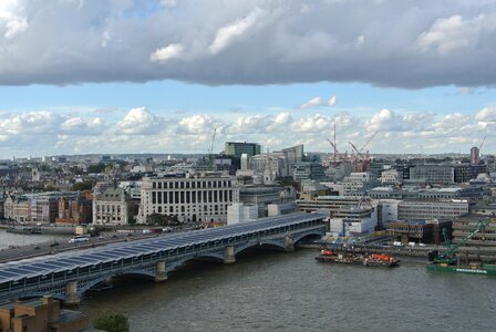 Thames bridge photo