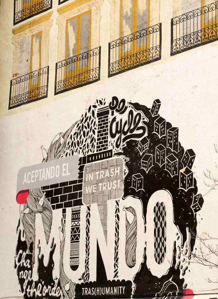Spain building urban landscape