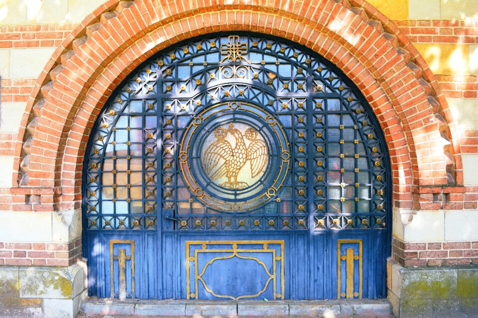 Architecture wrought iron old