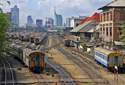 Railway bangkok photo