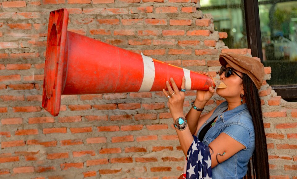 Bullhorn loudhailer
