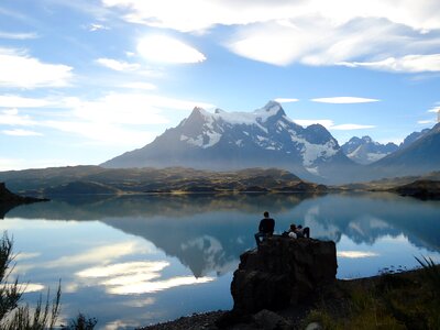 Nature patagonia mountains photo