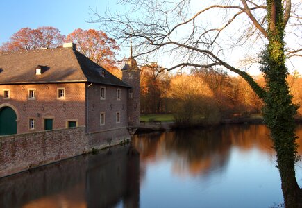Autumn fortress building