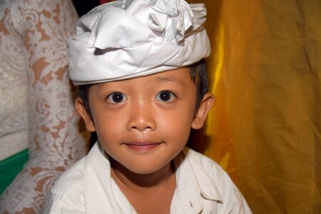 Boy child traditionally