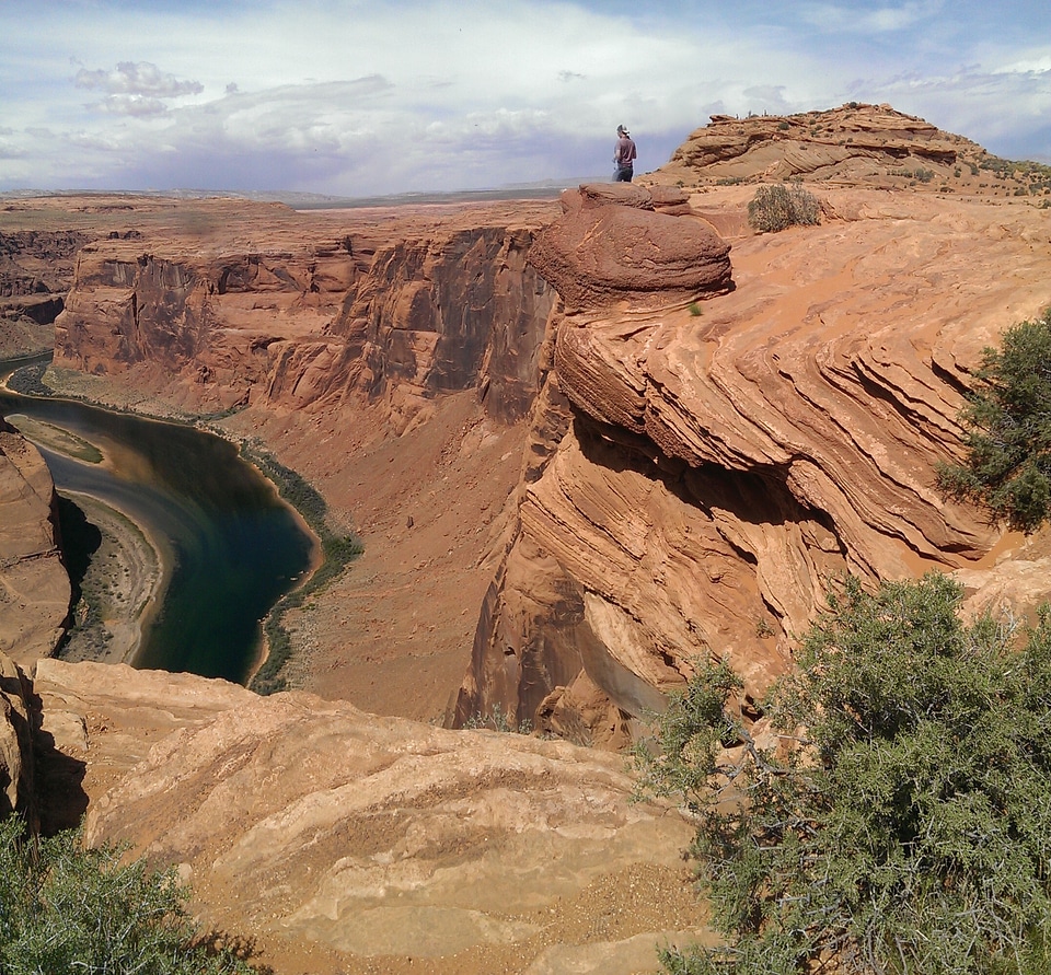 Horseshoe rock canyon