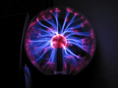 Nebula-ball electric charge electrically