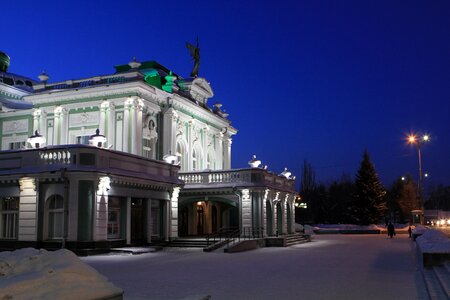 Winter architecture tourism