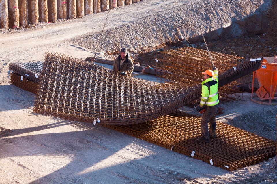 Remote control steel framework steel for construction