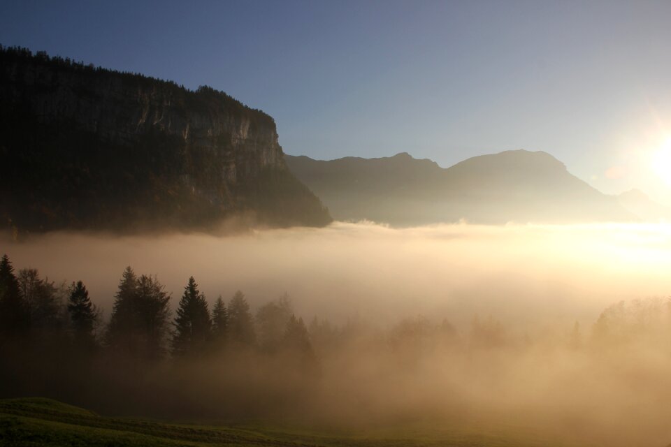Rest clouds fog