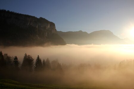 Rest clouds fog