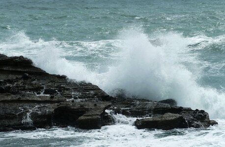 Pacific ocean bank photo