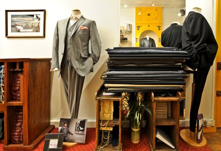 Fabric garment store