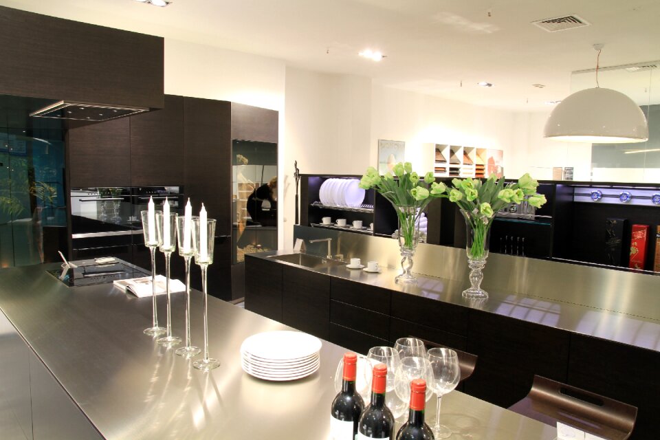 Dinner table kitchen interior table