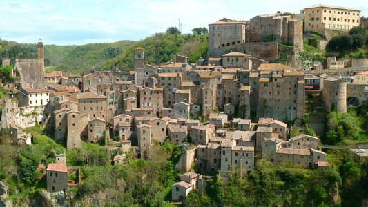 Village tuscany italy