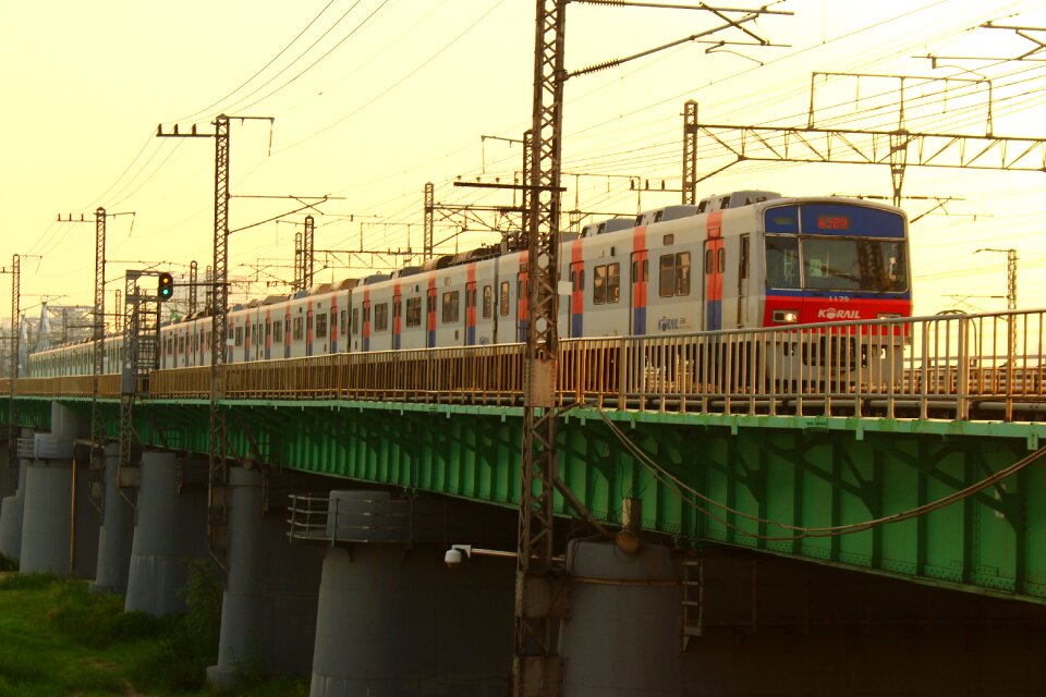 Subway han river bridge