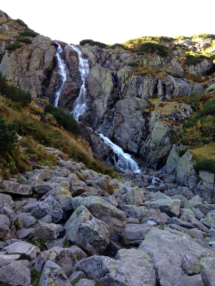 Landscape waterfall tourism